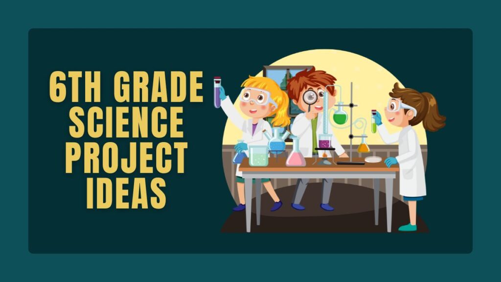 6th grade science project ideas